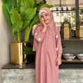 Kids Floral Abaya-1
